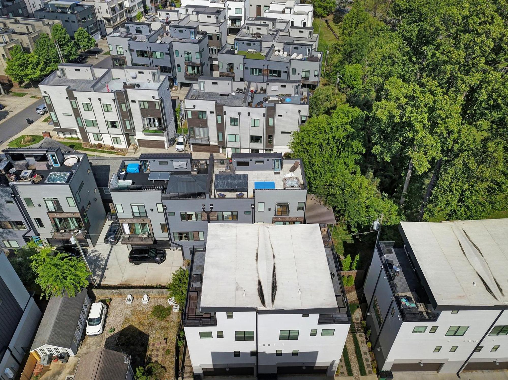 906 Westbrook B City Views Rooftop Hot Tub And Short Walk To Stadium シャーロット エクステリア 写真