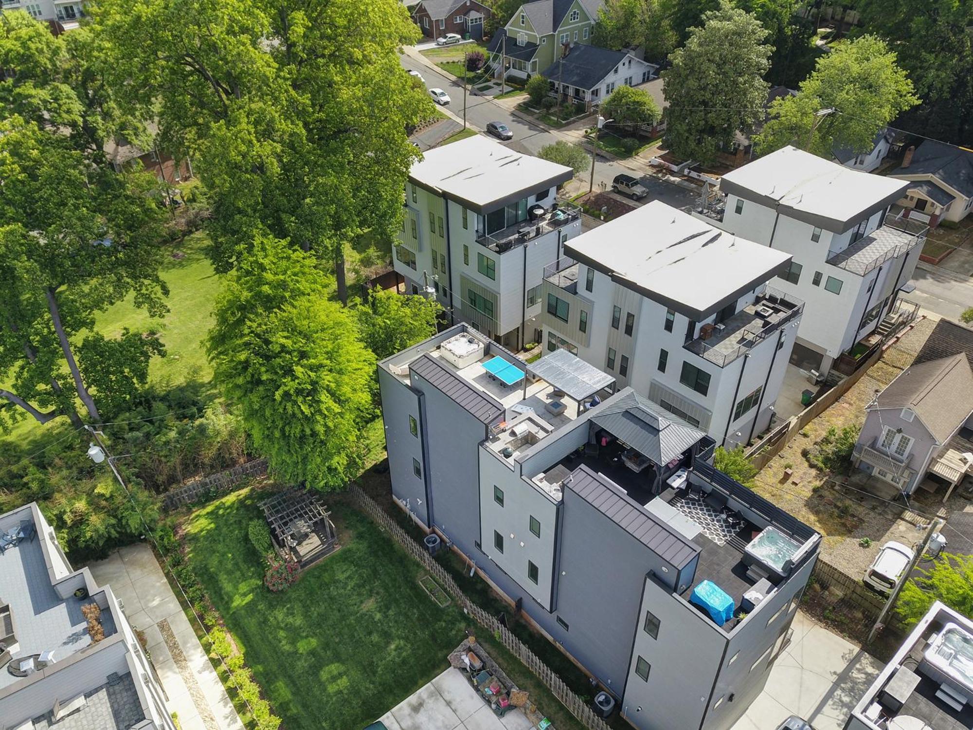 906 Westbrook B City Views Rooftop Hot Tub And Short Walk To Stadium シャーロット エクステリア 写真